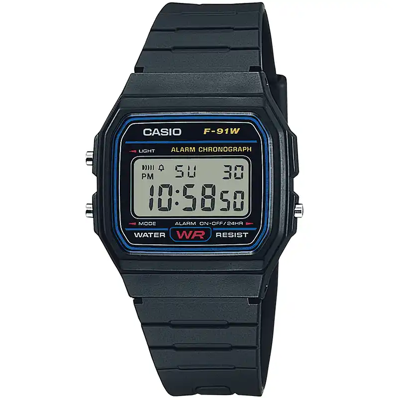 ساعت کاسیو مدل CASIO F-91W-1D